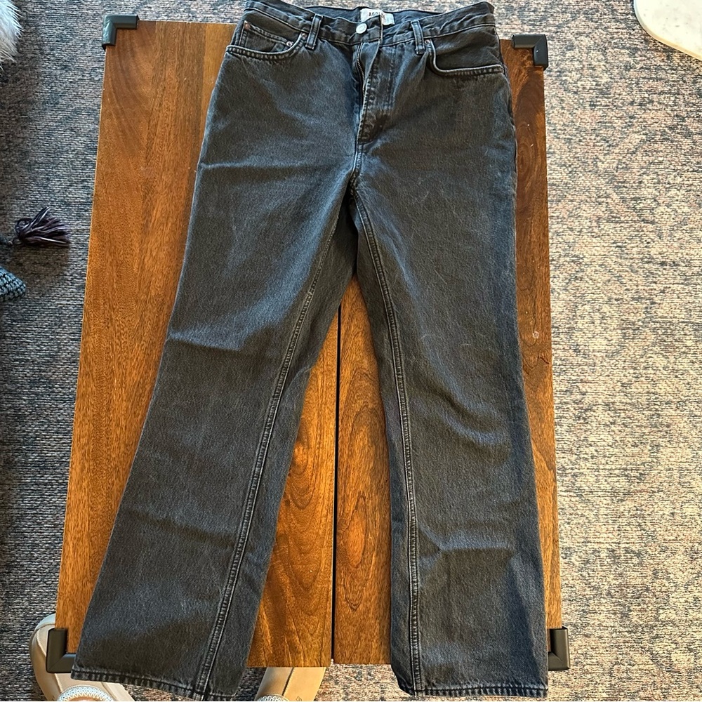 Agolde Vintage Bootcut Jeans in black